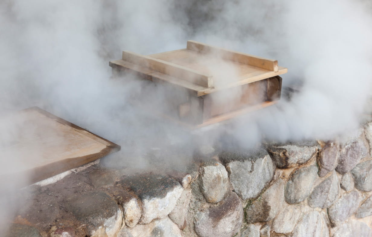 定番の別府観光へ